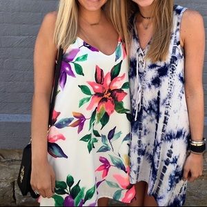 Floral Print Sun Dress